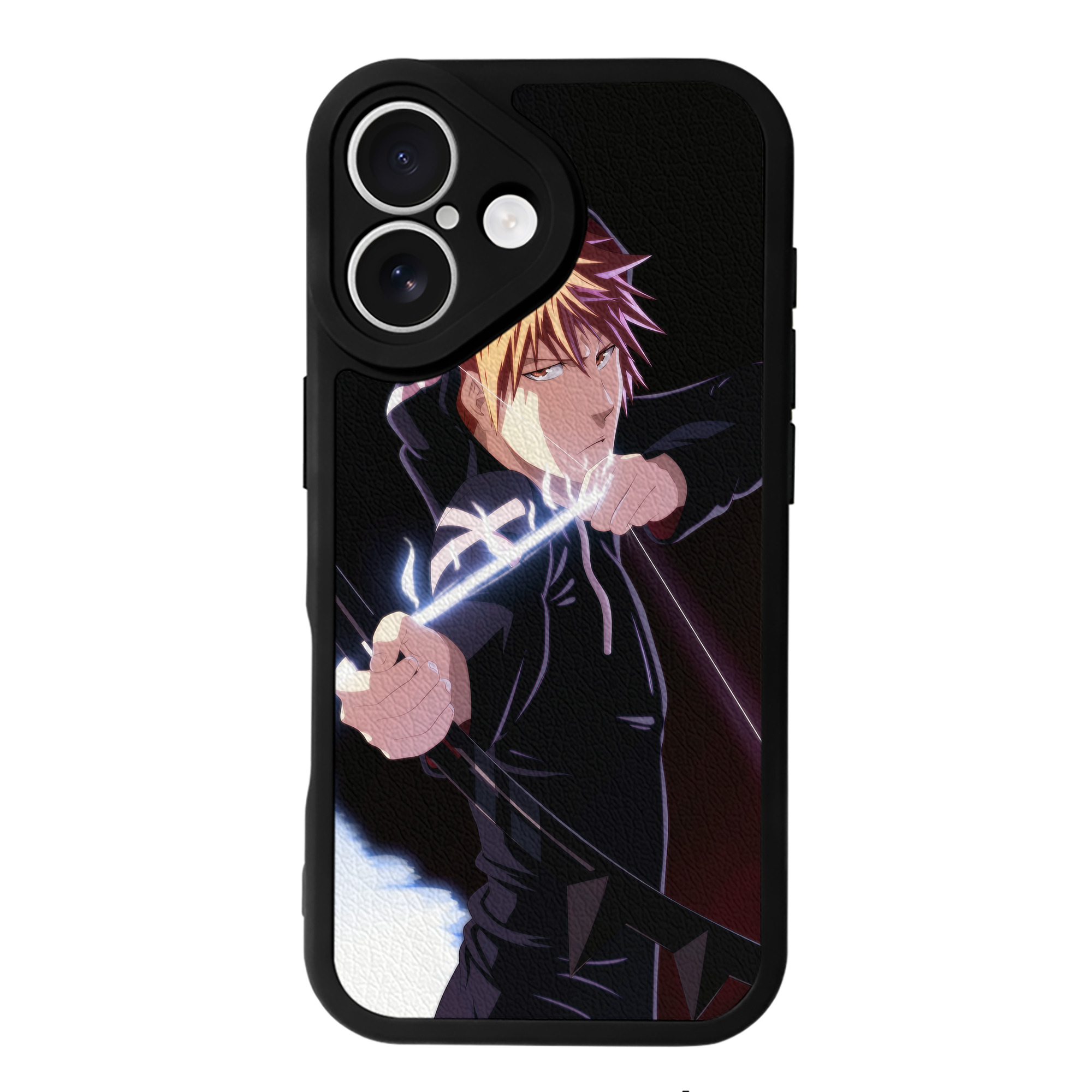 （画像用） ブリーチ BLEACH 【iPhone 16シリーズ対応】シリコンスマホケース（レザー調） 材質：シリコン